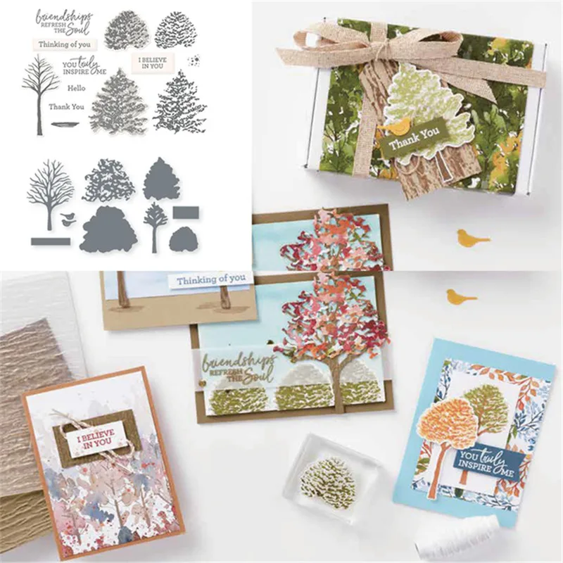 Metal Cutting Dies and Clear Stamps Scrapbooking For Card Making Metal Craft Dies Cuts Embossing 2021 New Trees Cutting Dies
Metal Cutting Dies and Clear Stamps Scrapbooking For Card Making Metal Craft Dies Cuts Embossing 2021 New Trees Cutting Dies
