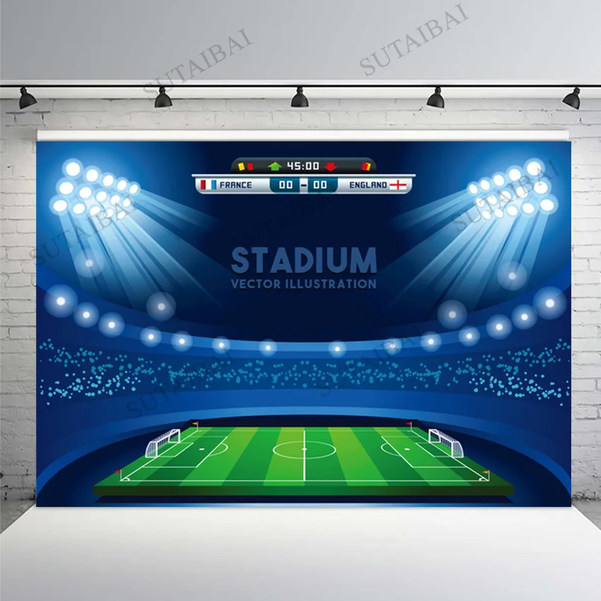 Football Sports Filed Stadium Photography Background Baseball Sportsman Baby Shower Boys Birthday Party Photo Backdrops Studio
Football Sports Filed Stadium Photography Background Baseball Sportsman Baby Shower Boys Birthday Party Photo Backdrops Studio