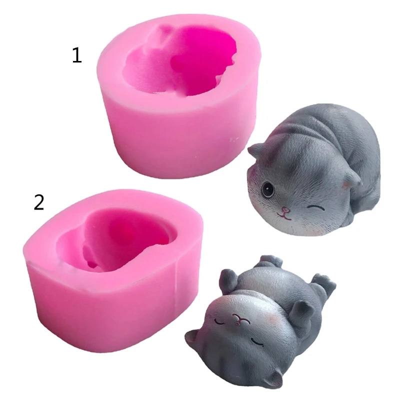 Cute Cats Ornaments Epoxy Resin Mold Aromatherapy Plaster Silicone Mould DIY Crafts Soap Candle Mold Home Decorations
Cute Cats Ornaments Epoxy Resin Mold Aromatherapy Plaster Silicone Mould DIY Crafts Soap Candle Mold Home Decorations