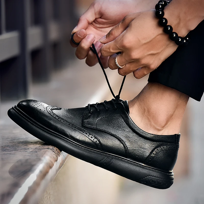 Sapato Masculino Casual Mens Shoes Casual Loafers Leather Men Zapatos Hombre Flat Black Casuales Man Shoe Leisure
Sapato Masculino Casual Mens Shoes Casual Loafers Leather Men Zapatos Hombre Flat Black Casuales Man Shoe Leisure