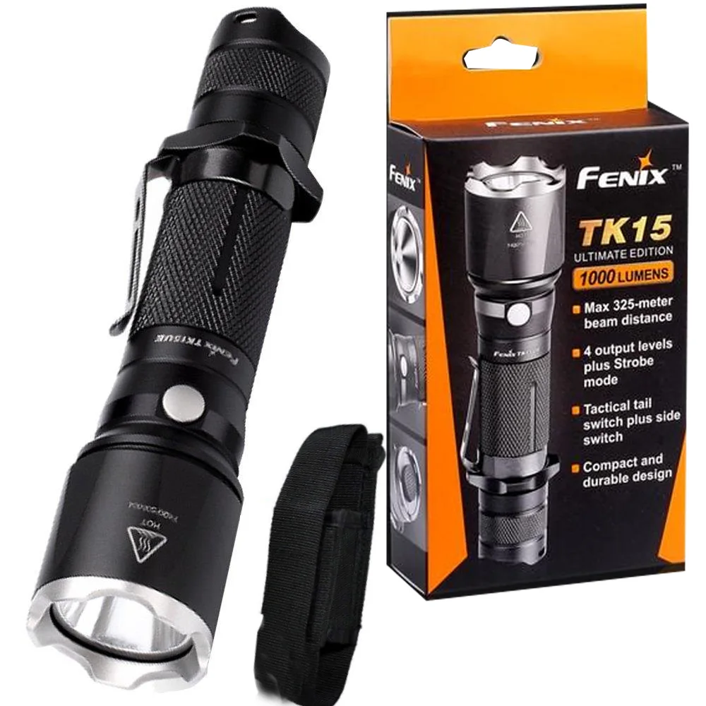 Fenix TK15UE 1000 люмен CREE светодиодный тактический/охотничий фонарик | Лампы и