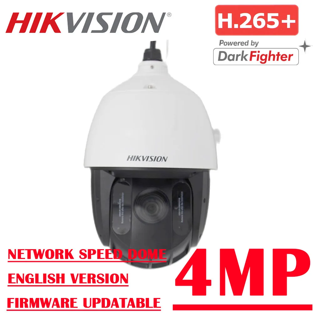 Hikvision 4MP PTZ DS-2DE5432IW-AE(S5) 5-inch 32X Hi-PoE CCTV Powered by darkfighter IR Network Speed Dome Camera
Hikvision 4MP PTZ DS-2DE5432IW-AE(S5) 5-inch 32X Hi-PoE CCTV Powered by darkfighter IR Network Speed Dome Camera