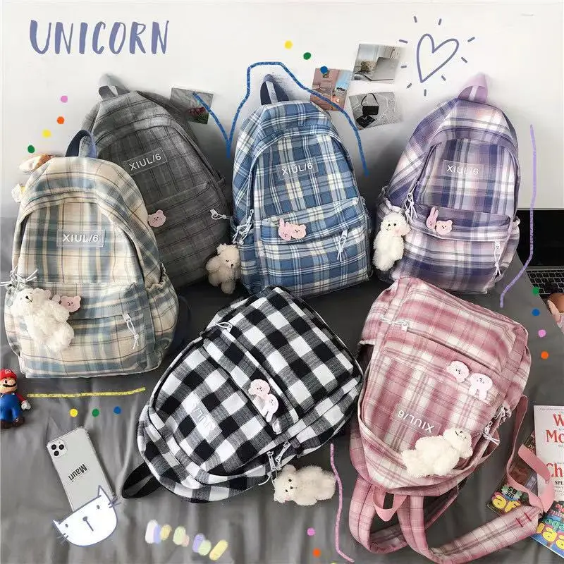 2021 Fashion Girl College School Bag Waterproof Backpack For Women Casual New Simple Backpack Striped Book Packbags for Teenage
2021 Fashion Girl College School Bag Waterproof Backpack For Women Casual New Simple Backpack Striped Book Packbags for Teenage