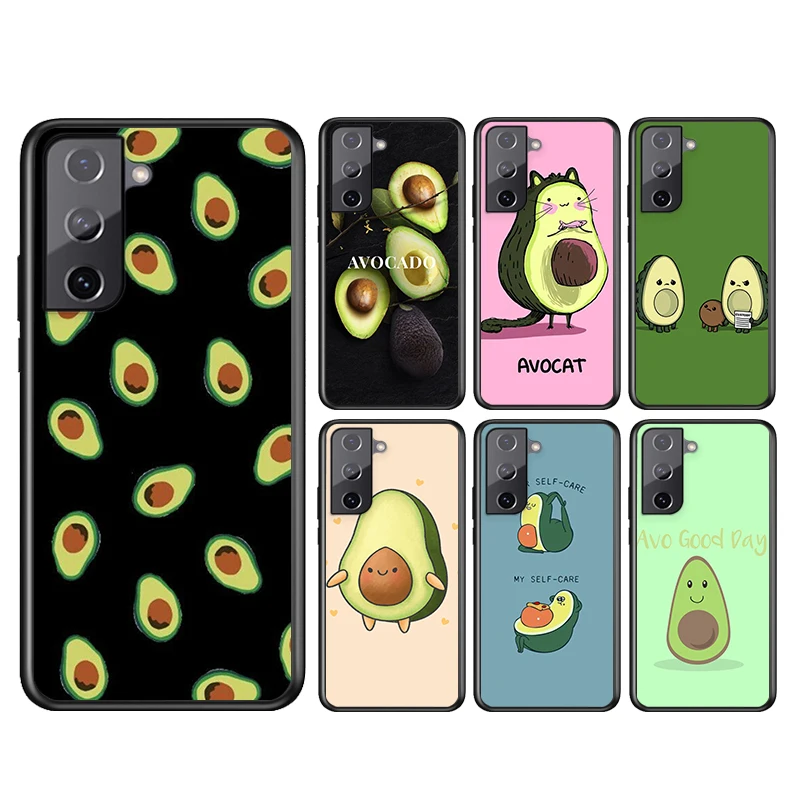 Cute Cartoon Avocado Food For Samsung Galaxy S21 S20FE S10 S10e S9 S8 S7 S6 Ultra Plus Lite Edge 5G Black Soft Phone Case 
Cute Cartoon Avocado Food For Samsung Galaxy S21 S20FE S10 S10e S9 S8 S7 S6 Ultra Plus Lite Edge 5G Black Soft Phone Case