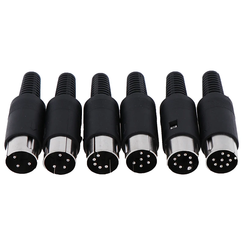 1Pc Black Male/Female DIN Plug Socket Connector 3/4/5/6/7/8 PIN Chassis Cable Mount
1Pc Black Male/Female DIN Plug Socket Connector 3/4/5/6/7/8 PIN Chassis Cable Mount