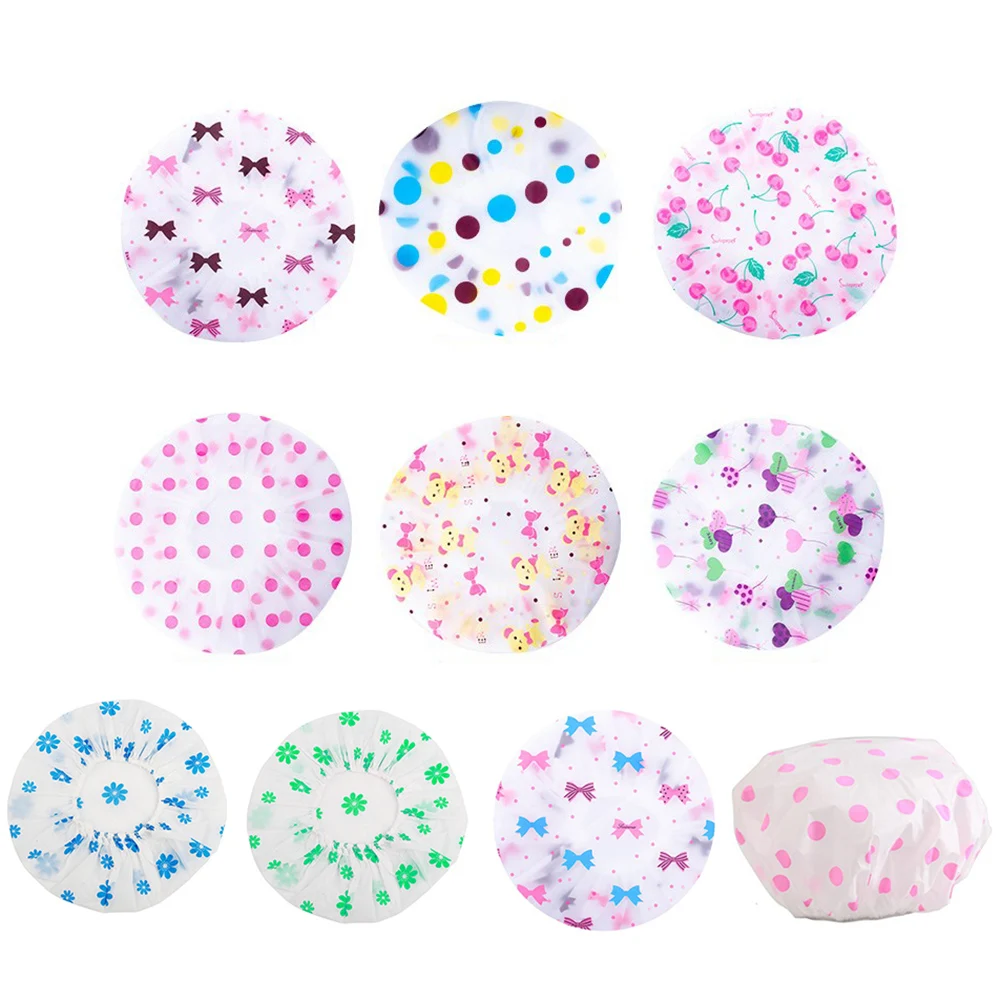 Waterproof Shower Cap Disposable Bath Hat Elastic Band For Women 10Pcs Randomly
Waterproof Shower Cap Disposable Bath Hat Elastic Band For Women 10Pcs Randomly