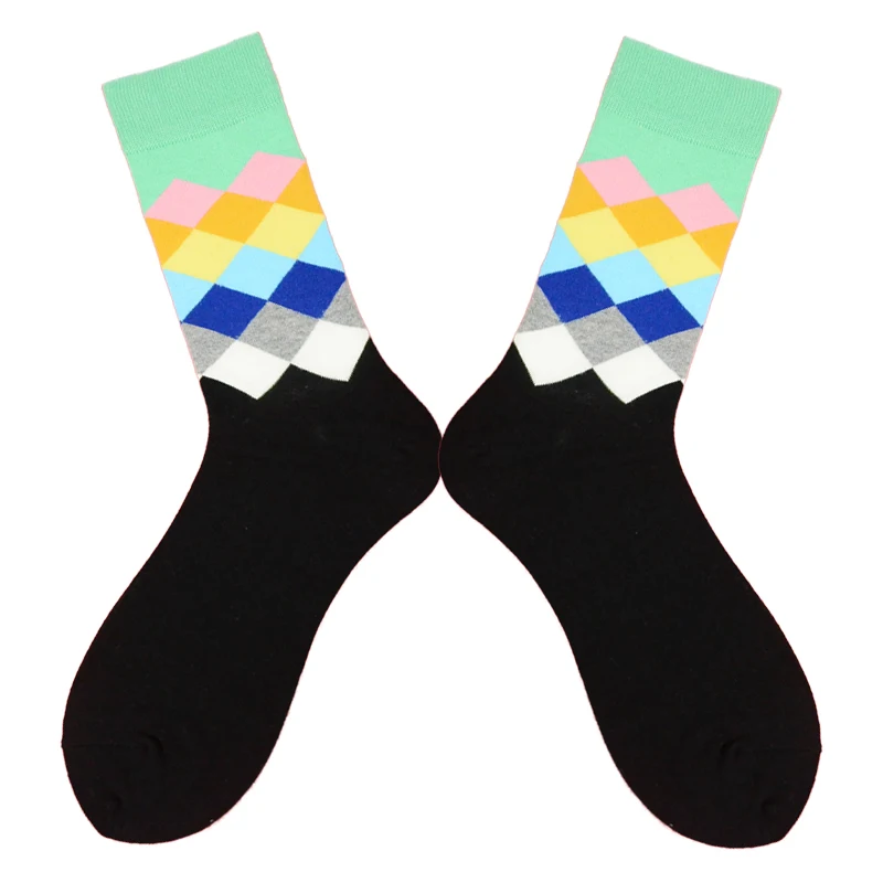 Classic Hot Sale Men Socks Men's Funny Happy Socks Fine Paragraph Diamond Pattern Argyle Three-Dimensional Tube Geometric Funny
Classic Hot Sale Men Socks Men's Funny Happy Socks Fine Paragraph Diamond Pattern Argyle Three-Dimensional Tube Geometric Funny