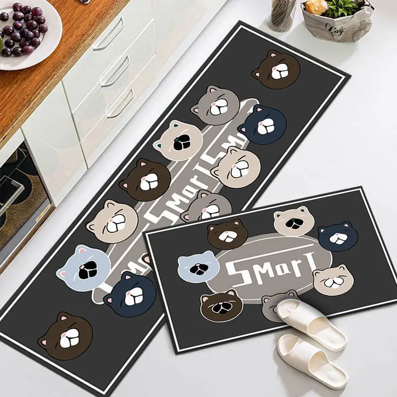 Kitchen Floor Mats Long Strip Floor Mats Oil-Proof Waterproof Floor Mats Household Carpet Door Bathroom Floor Mats
Kitchen Floor Mats Long Strip Floor Mats Oil-Proof Waterproof Floor Mats Household Carpet Door Bathroom Floor Mats