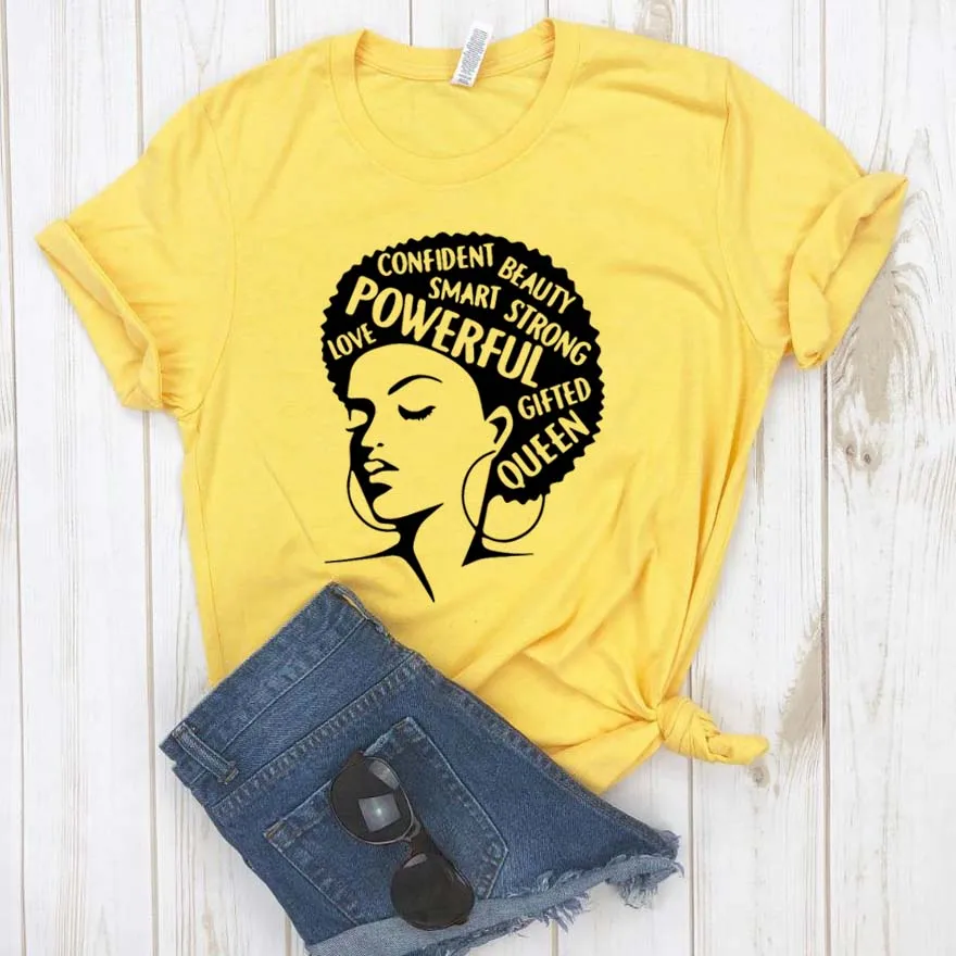 Women T Shirt Girl Power Queen Print Tshirt Women Short Sleeve O Neck Loose T-shirt Ladies Summer Causal Tee Shirt Clothes Tops 
Women T Shirt Girl Power Queen Print Tshirt Women Short Sleeve O Neck Loose T-shirt Ladies Summer Causal Tee Shirt Clothes Tops