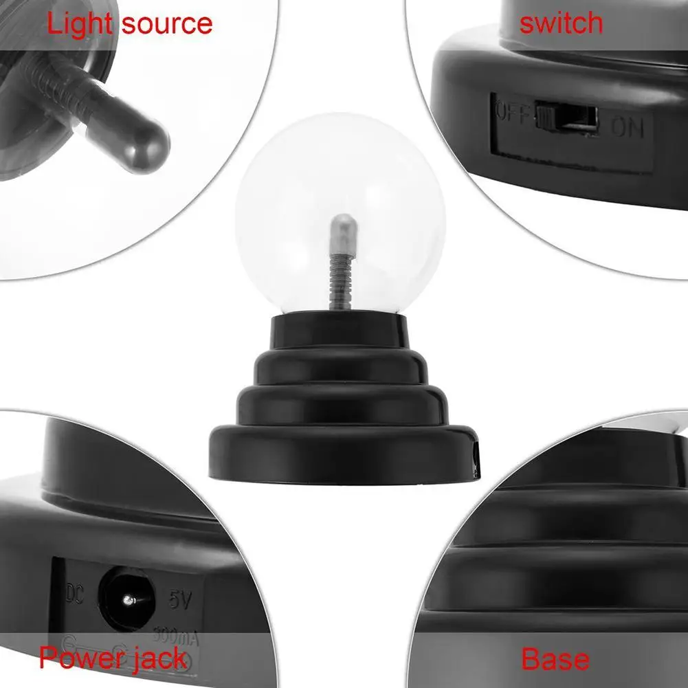2019 Magic Crystal Lamp Ball USB Plasma Ball Electrostatic Sphere Light Desktop Lightning Christmas Party Touch Sensitive Lights
2019 Magic Crystal Lamp Ball USB Plasma Ball Electrostatic Sphere Light Desktop Lightning Christmas Party Touch Sensitive Lights