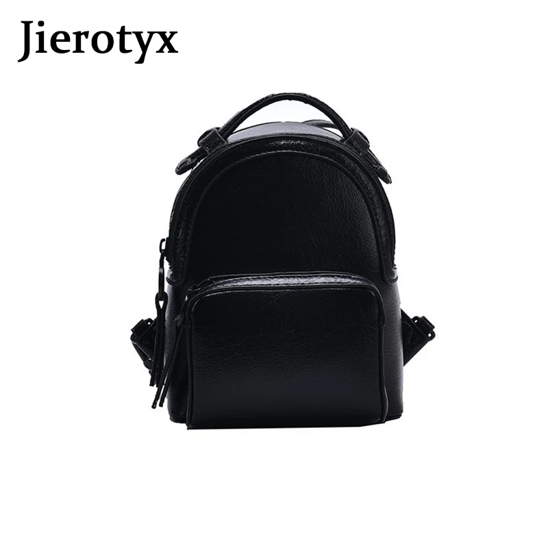 JIEROTYX шикарный женский мини рюкзак роскошный дизайн кожаная сумка на плечо