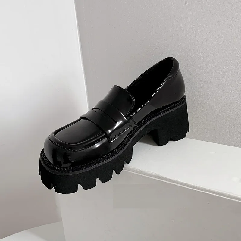 Brand Platform Gothic Shoes Women's Loafers 2021 Spring Pumps Slip On Women's Autumn Designer Heels Woman Moccasins Platforms
Brand Platform Gothic Shoes Women's Loafers 2021 Spring Pumps Slip On Women's Autumn Designer Heels Woman Moccasins Platforms