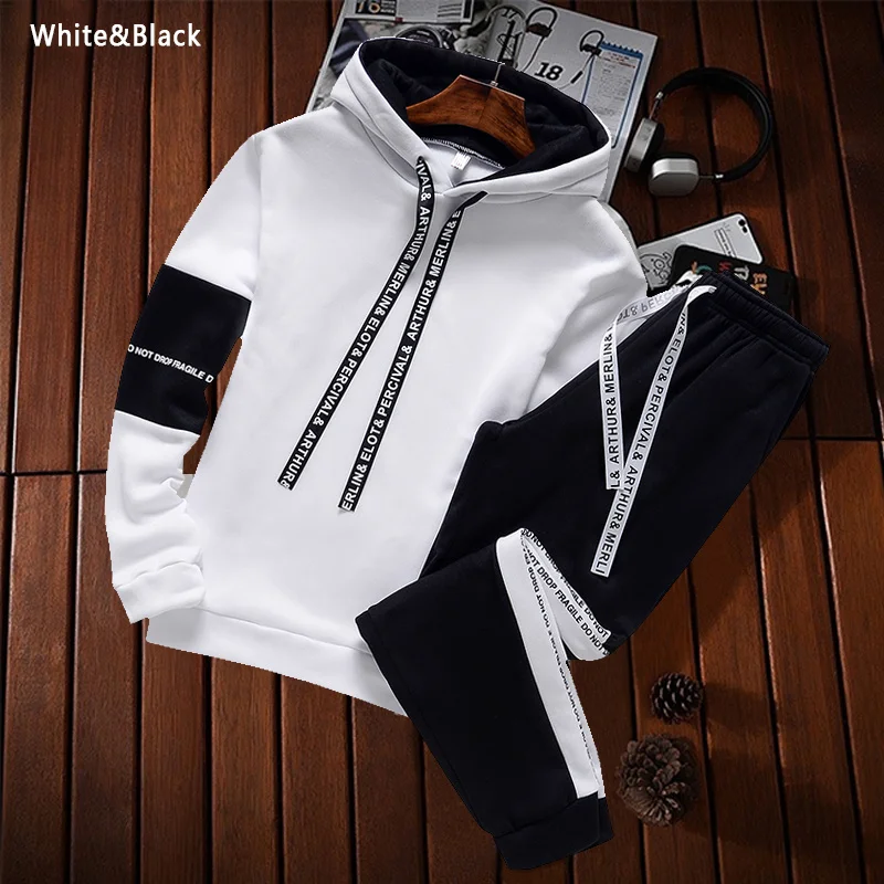 Men's Sweatshirt Sets Pullover+Trousers Tracksuit 2 Piece Pant Plain Streetwear Boy Hoodies Joggers Suit Male Clothing Promotion
Men's Sweatshirt Sets Pullover+Trousers Tracksuit 2 Piece Pant Plain Streetwear Boy Hoodies Joggers Suit Male Clothing Promotion