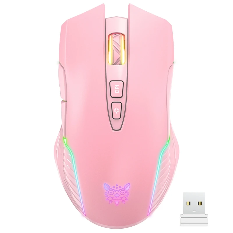 ONIKUMA CW905 Wireless 2.4G Mouse RGB Marquee Rechargeable 3600DPI Desktop Computer Laptop Universal Gaming Mouse
ONIKUMA CW905 Wireless 2.4G Mouse RGB Marquee Rechargeable 3600DPI Desktop Computer Laptop Universal Gaming Mouse