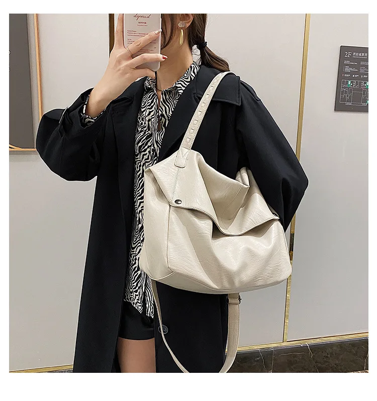 Large Capacity Handbag Soft Leather Bags For Women New Lady's Travel Totes Hand Bag Solid Color Shoulder Designer Bolsa Feminina
Large Capacity Handbag Soft Leather Bags For Women New Lady's Travel Totes Hand Bag Solid Color Shoulder Designer Bolsa Feminina