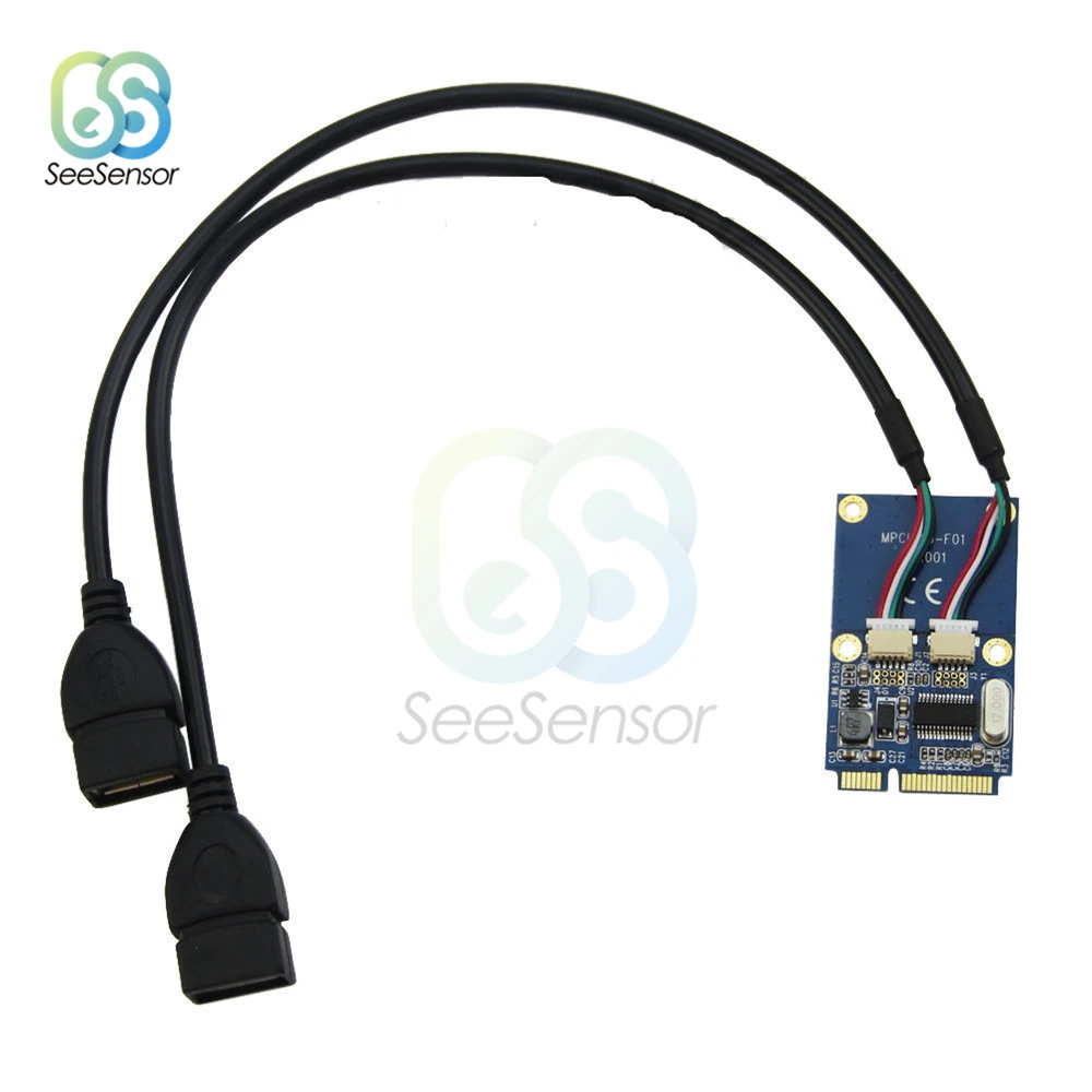 Мини PCI-E PCI Express на двойной USB адаптер mPCIe в 5 Pin 2 порта USB2.0 конвертер для USB Wi-Fi сетевой карты USB флэш-диск
Мини PCI-E PCI Express на двойной USB адаптер mPCIe в 5 Pin 2 порта USB2.0 конвертер для USB Wi-Fi сетевой карты USB флэш-диск
