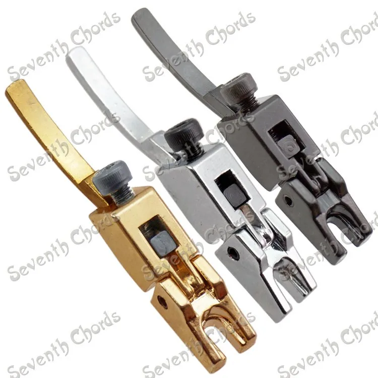 1 Pcs Vintage Tremolo Bridge Locked String Bridge Saddle for Electric Guitar / Golden & Black & Chrome For choose 
1 Pcs Vintage Tremolo Bridge Locked String Bridge Saddle for Electric Guitar / Golden & Black & Chrome For choose