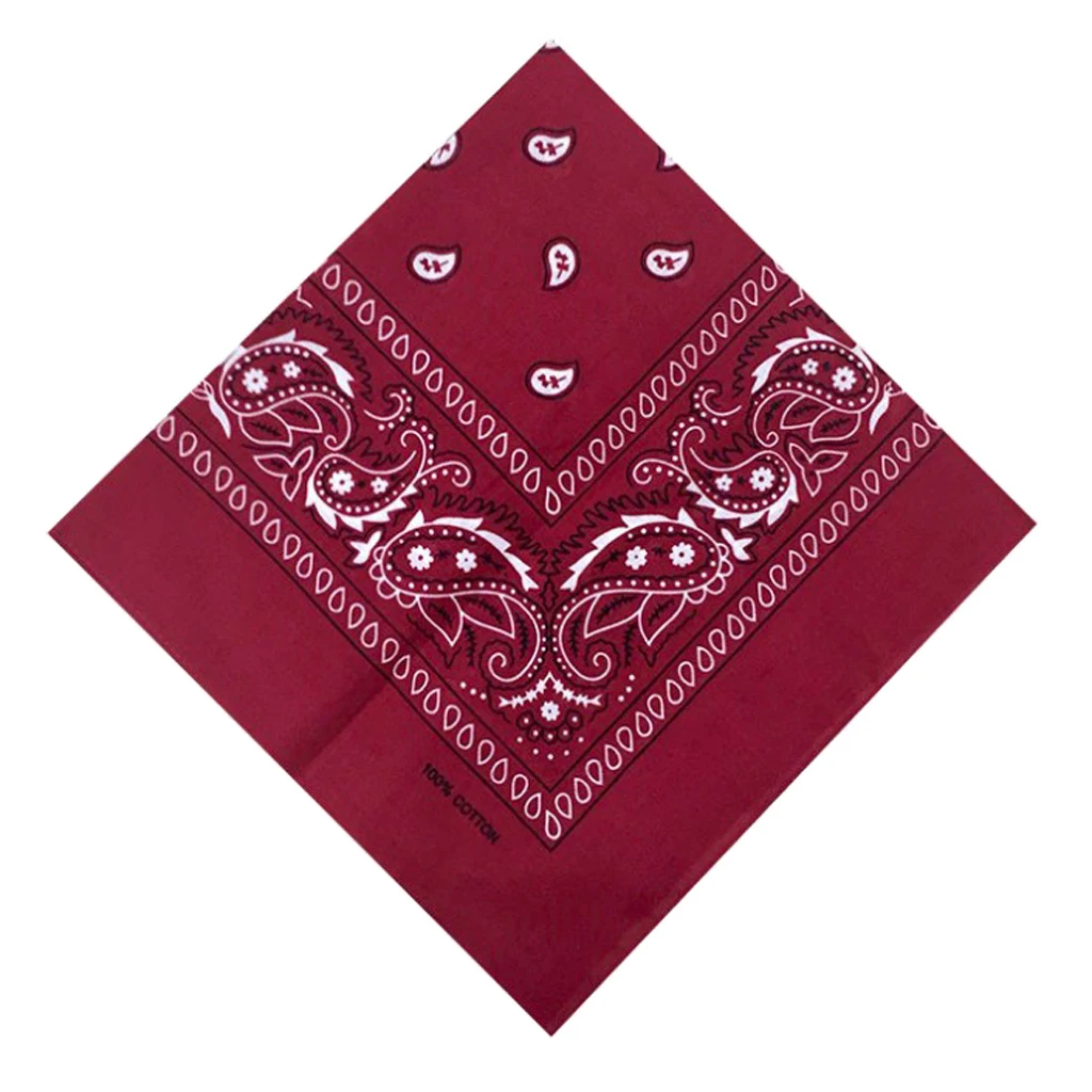 Women Men's 100% Cotton Handkerchief Bandana Headband 55 cm Double-Sided Neck Head Wrap Scarf Men Paisley Casual Hankies
Women Men's 100% Cotton Handkerchief Bandana Headband 55 cm Double-Sided Neck Head Wrap Scarf Men Paisley Casual Hankies