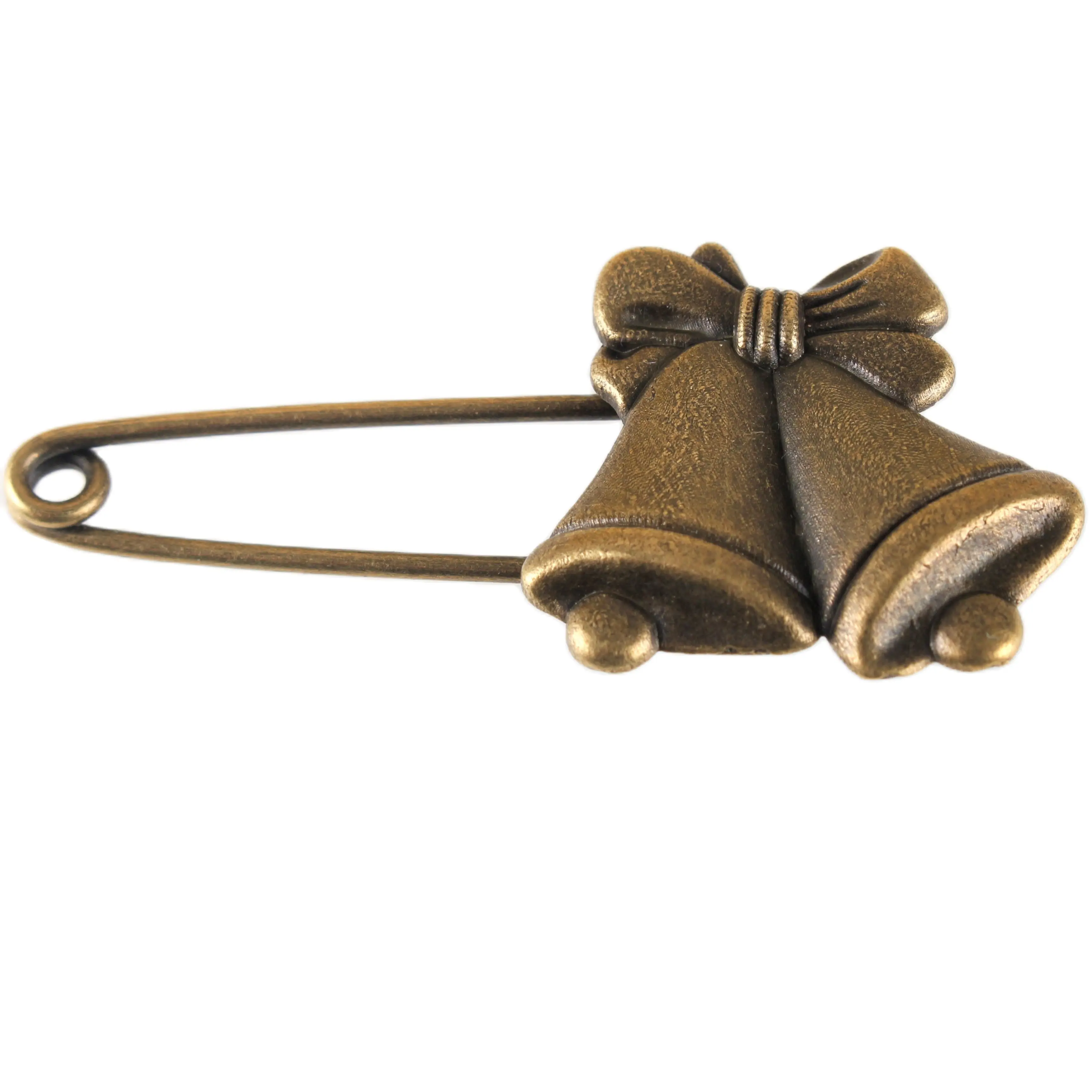 DIY new retro brooch pin bell shape brooch clothing luggage decoration accessories
DIY new retro brooch pin bell shape brooch clothing luggage decoration accessories