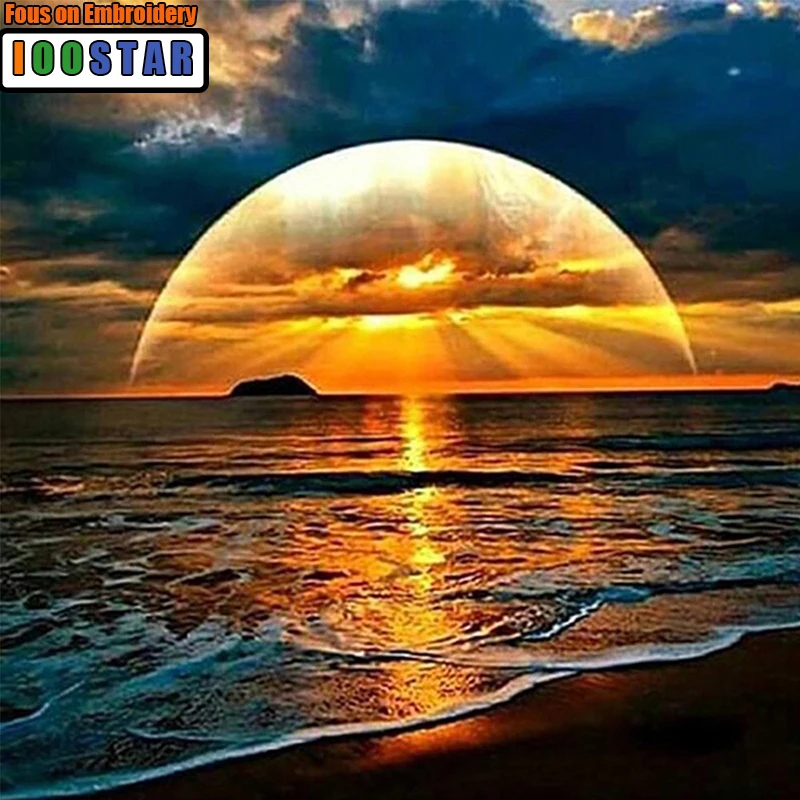 5D DIY Full Square Diamond Painting Sunset On The Beach Embroidery Round Diamond Seaside Scenery Cross stitch mosaic Home Decor
5D DIY Full Square Diamond Painting Sunset On The Beach Embroidery Round Diamond Seaside Scenery Cross stitch mosaic Home Decor
