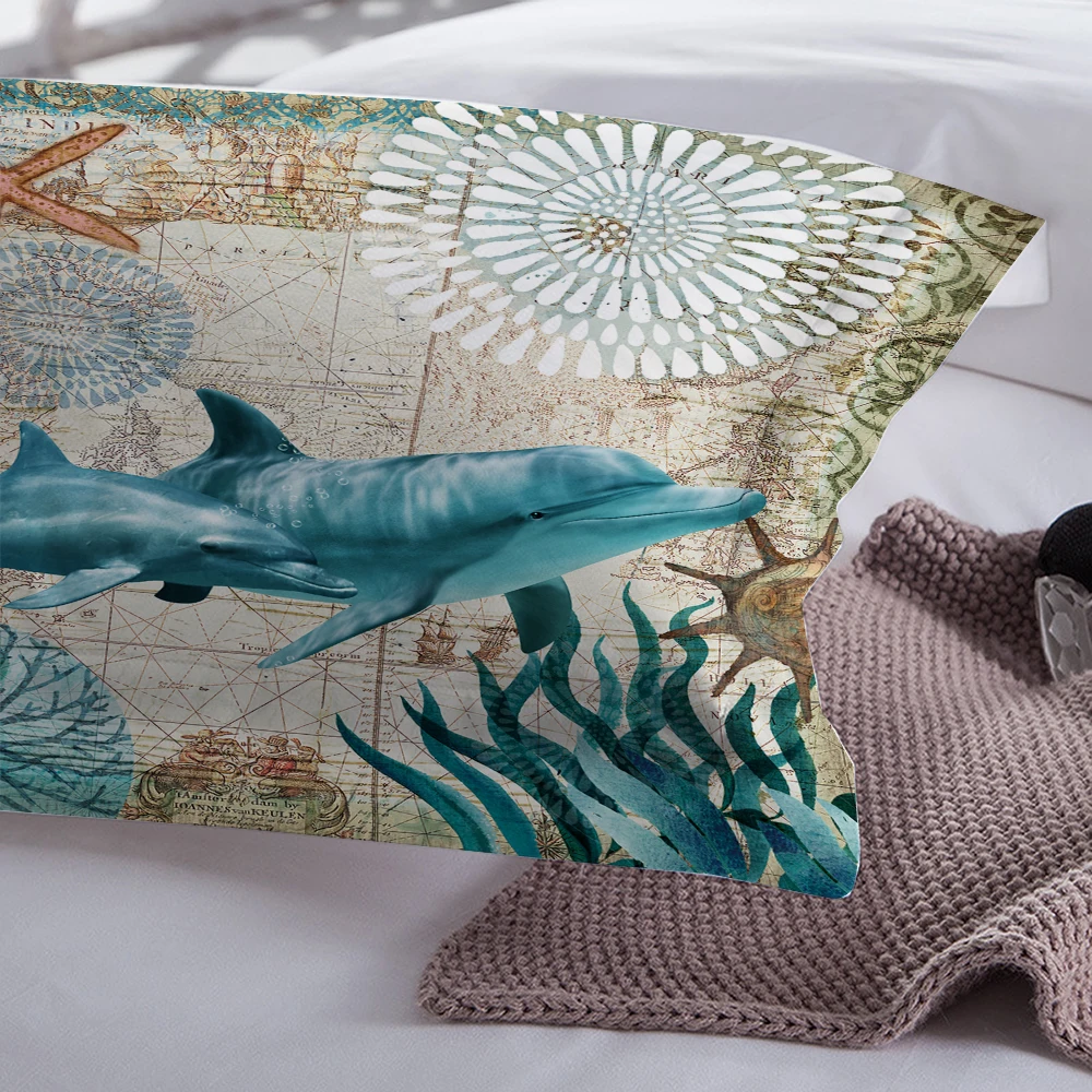 HD Digital 3D Sea animal Turtle Whale Bed Sets Duvet Cover with Pillow Cover 2/3 Pcs Bedding Set US/UK/AU 11 Size
HD Digital 3D Sea animal Turtle Whale Bed Sets Duvet Cover with Pillow Cover 2/3 Pcs Bedding Set US/UK/AU 11 Size