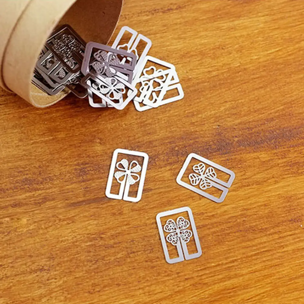 20 Pcs/ Box Cute Geometric Book Marker Stationery Office School Supplies Mini Metal Bookmarks For Books Page Holder
20 Pcs/ Box Cute Geometric Book Marker Stationery Office School Supplies Mini Metal Bookmarks For Books Page Holder