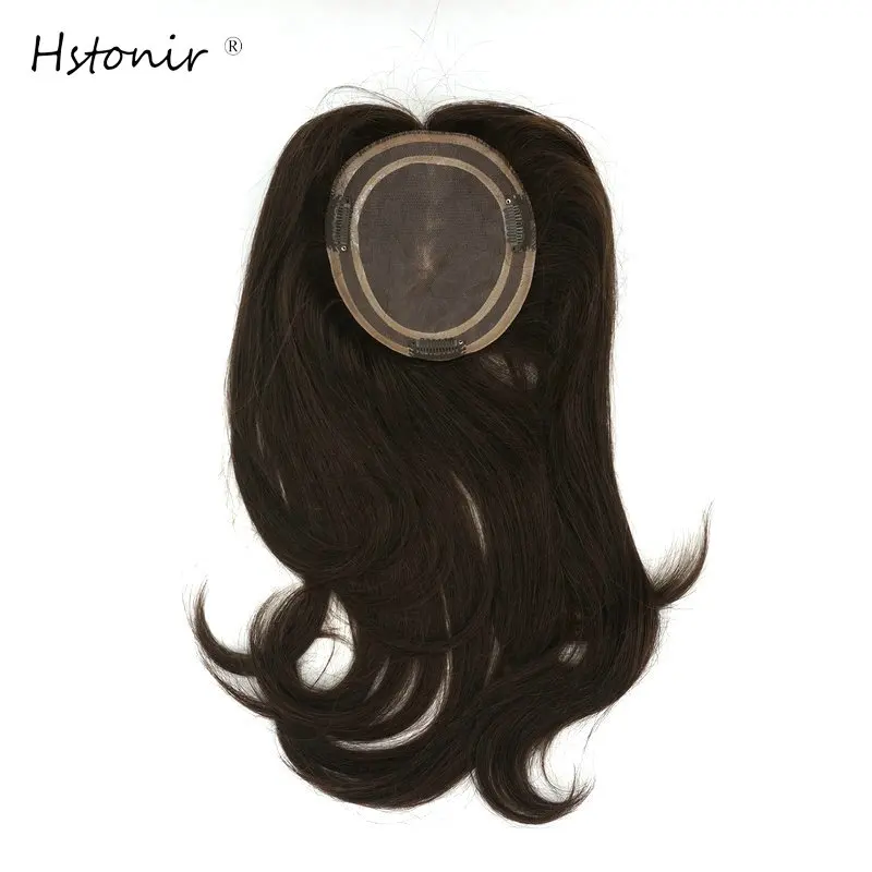 Hstonir Toppers Wig Clip Hair Natural Hairpieces For Women European Remy Hair System Hair Pads For White TP04
Hstonir Toppers Wig Clip Hair Natural Hairpieces For Women European Remy Hair System Hair Pads For White TP04