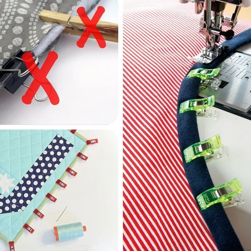 20pcs DIY Patchwork Job Foot Case Multicolor Plastic Clips Hemming Sewing Tools Sewing Accessories Crafts Sewing Clips 5BB5812
20pcs DIY Patchwork Job Foot Case Multicolor Plastic Clips Hemming Sewing Tools Sewing Accessories Crafts Sewing Clips 5BB5812
