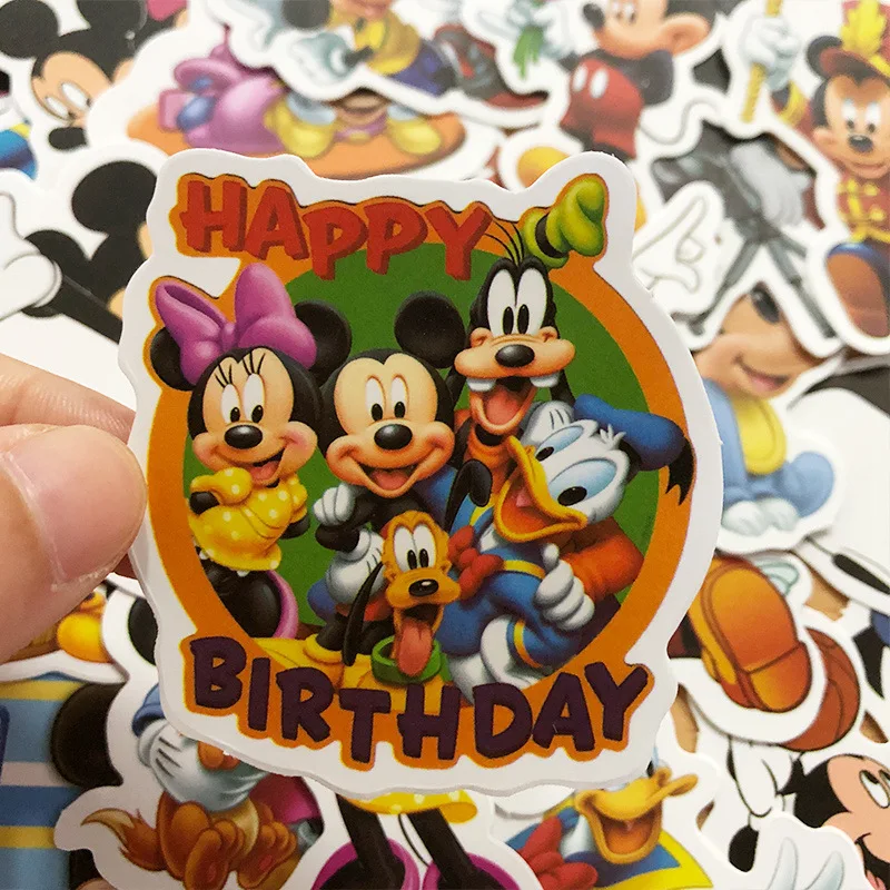 Hot 50 pcs/set cartoon animation Mickey Mouse stickers toys for Kids Gift rooms luggage guitar personality graffiti stickers
Hot 50 pcs/set cartoon animation Mickey Mouse stickers toys for Kids Gift rooms luggage guitar personality graffiti stickers