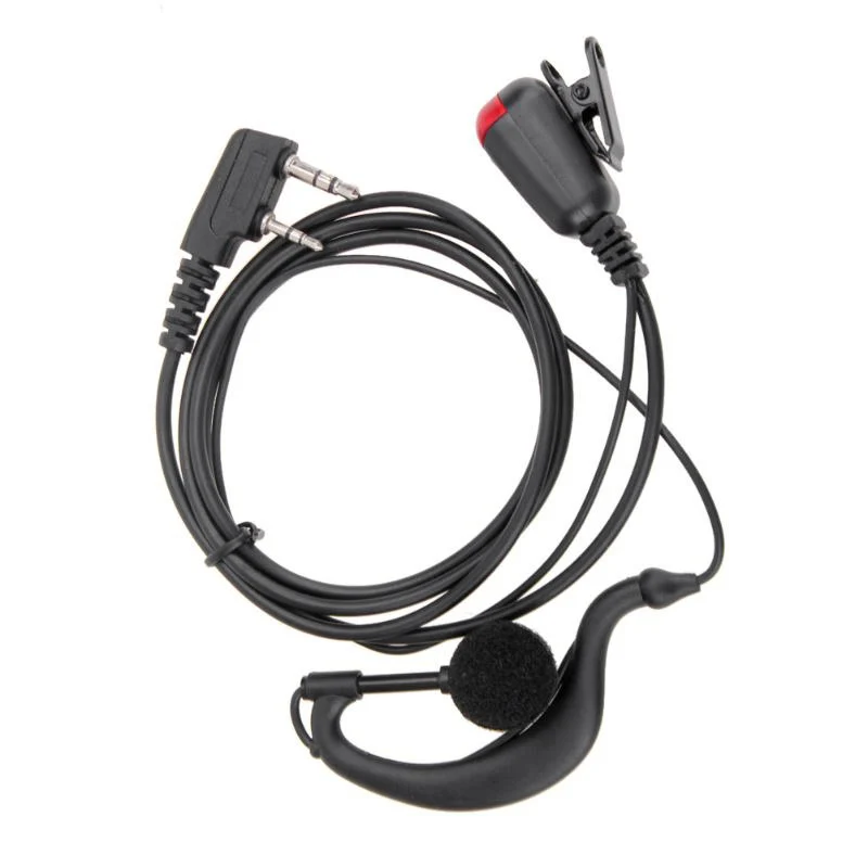 2 Pin G Shape Headset Earpiece Mic for Two Way Radio Security Walkie Talkie Radio for Kenwood BAOFENG
2 Pin G Shape Headset Earpiece Mic for Two Way Radio Security Walkie Talkie Radio for Kenwood BAOFENG