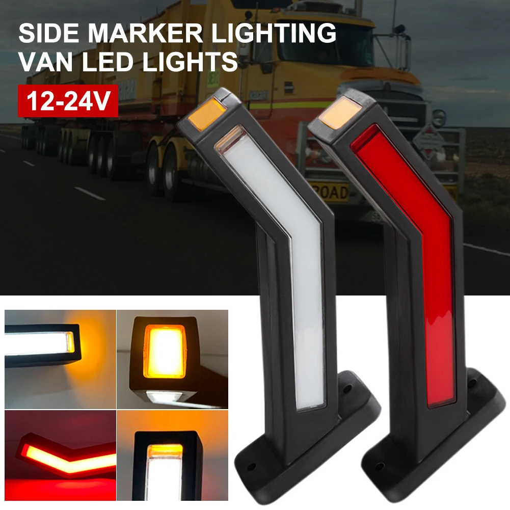 1Pair Truck Trailer LED Side Marker Lights 12-24V 33LED Outline Marker Truck Light Rear Warning Lamp for Sedan SUV RV Boat Van
1Pair Truck Trailer LED Side Marker Lights 12-24V 33LED Outline Marker Truck Light Rear Warning Lamp for Sedan SUV RV Boat Van