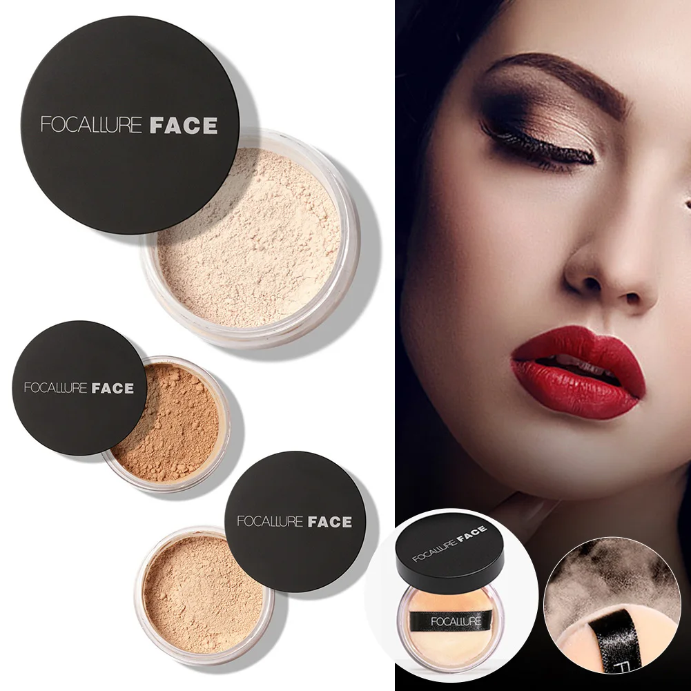 Loose Finishing Powder Face Makeup Foundation Setting Powder, Light to Tan 3 Tones
Loose Finishing Powder Face Makeup Foundation Setting Powder, Light to Tan 3 Tones