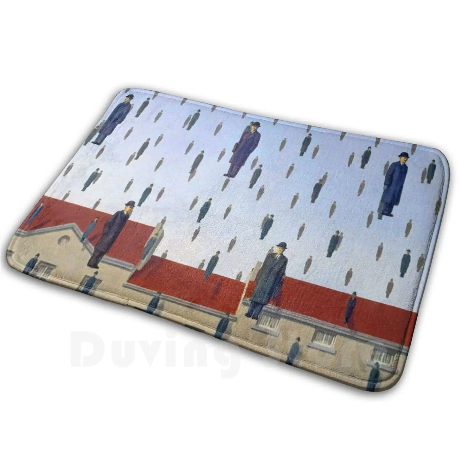 Мягкий Нескользящий Коврик, Рене Магритт-гольконда (дождливые мужчины), ковер, подушка, Рене Магритт, сюрреализм, гольконда Рене
Мягкий Нескользящий Коврик, Рене Магритт-гольконда (дождливые мужчины), ковер, подушка, Рене Магритт, сюрреализм, гольконда Рене