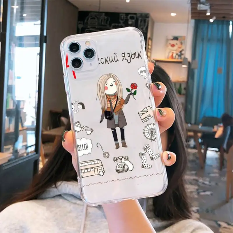Cartoon Cute Profession Teacher Phone Case Transparent for iPhone 6 7 8 11 12 s mini pro X XS XR MAX Plus se cover funda shell
Cartoon Cute Profession Teacher Phone Case Transparent for iPhone 6 7 8 11 12 s mini pro X XS XR MAX Plus se cover funda shell