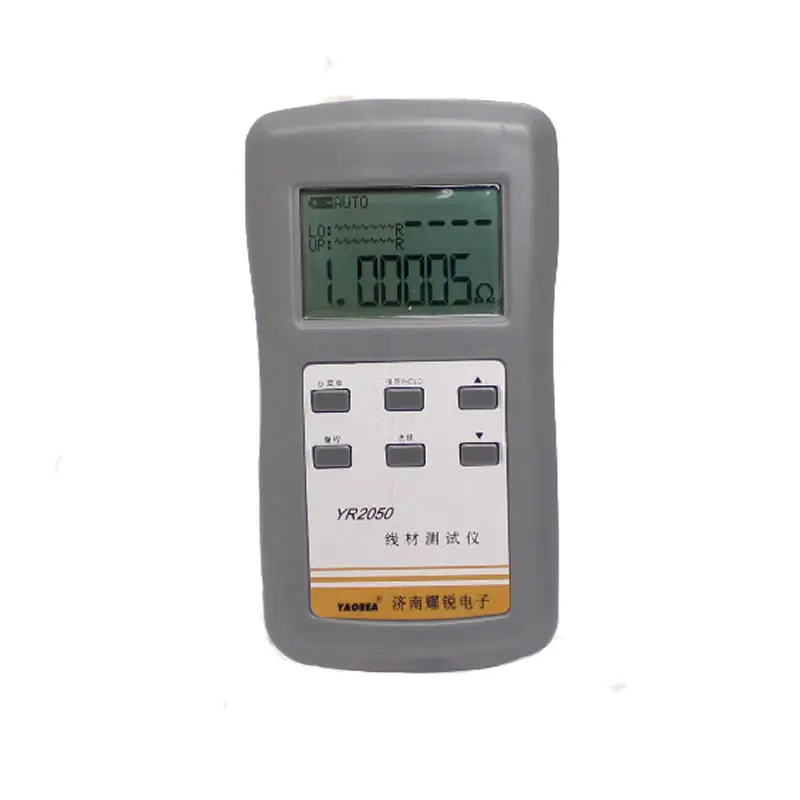 YAOREA YR2050 super four and a half high precision handheld DC milliohm meter low resistance meter micro resistance meter
YAOREA YR2050 super four and a half high precision handheld DC milliohm meter low resistance meter micro resistance meter