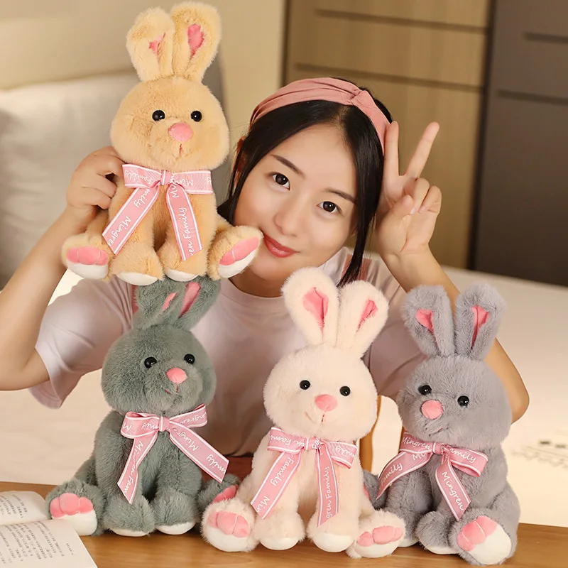 Hot 1pcs 30cm Kawaii Cartoon Rabbit Plush Toy Bunny With Ribbon Doll Soft Stuffed Animal Doll Kids Girls Birthday Christmas Gift
Hot 1pcs 30cm Kawaii Cartoon Rabbit Plush Toy Bunny With Ribbon Doll Soft Stuffed Animal Doll Kids Girls Birthday Christmas Gift