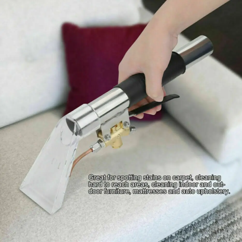 Upholstery High Pressure Steam Carpet Cleaning Furniture Extractor Vehicle Detail Wand Hand Clean Tool Stainless Steel
Upholstery High Pressure Steam Carpet Cleaning Furniture Extractor Vehicle Detail Wand Hand Clean Tool Stainless Steel