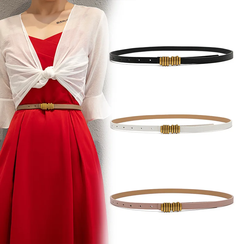 Luxury Brand Belts For Women Designer Buckle Corset Belts High Quality Leather Female Waistband for Dresses Waist Accessories
Luxury Brand Belts For Women Designer Buckle Corset Belts High Quality Leather Female Waistband for Dresses Waist Accessories