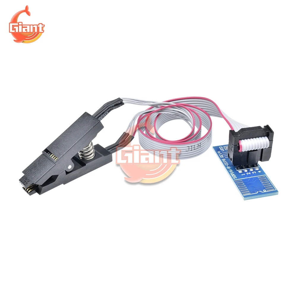 SOP8 SOP SOIC 8soic8 DIP8 DIP 8-контактный тестовый Зажим IC для EEPROM 93CXX/25CXX/24CXX Программирование встроенной схемы на USB-программаторе
SOP8 SOP SOIC 8soic8 DIP8 DIP 8-контактный тестовый Зажим IC для EEPROM 93CXX/25CXX/24CXX Программирование встроенной схемы на USB-программаторе