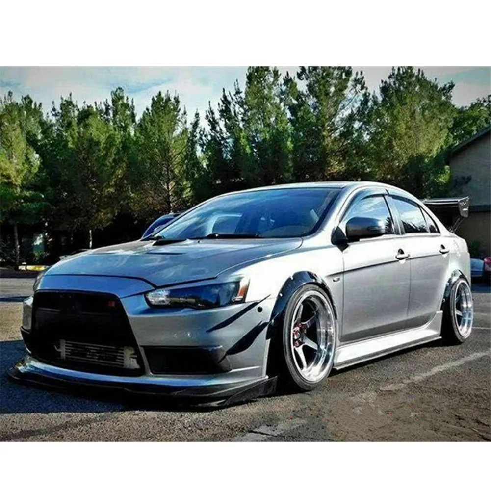 4Pcs Universal Car Front Bumper Lip Decoration Diffuser Splitter Fins Body Kit Car Exterior Accessories Car Styling
4Pcs Universal Car Front Bumper Lip Decoration Diffuser Splitter Fins Body Kit Car Exterior Accessories Car Styling