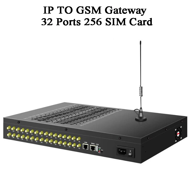 32 ports 256 SIM Card IP TO GSMGateway SIM rotation IMEI change Anti-IP Block Dialer Voice VIR Telemarketing GSM to VOIP network
32 ports 256 SIM Card IP TO GSMGateway SIM rotation IMEI change Anti-IP Block Dialer Voice VIR Telemarketing GSM to VOIP network