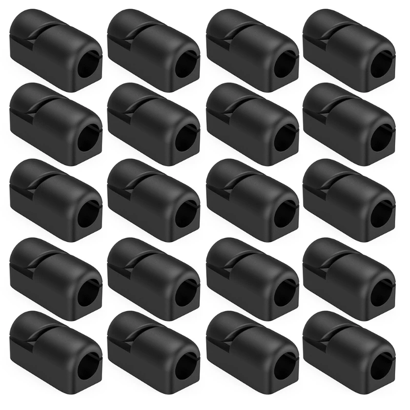 20 Pcs Cable Clips Cable Management Cord Clips Silicone Self Adhesive Clips For Desktop USB Charging Cable Power Cord
20 Pcs Cable Clips Cable Management Cord Clips Silicone Self Adhesive Clips For Desktop USB Charging Cable Power Cord