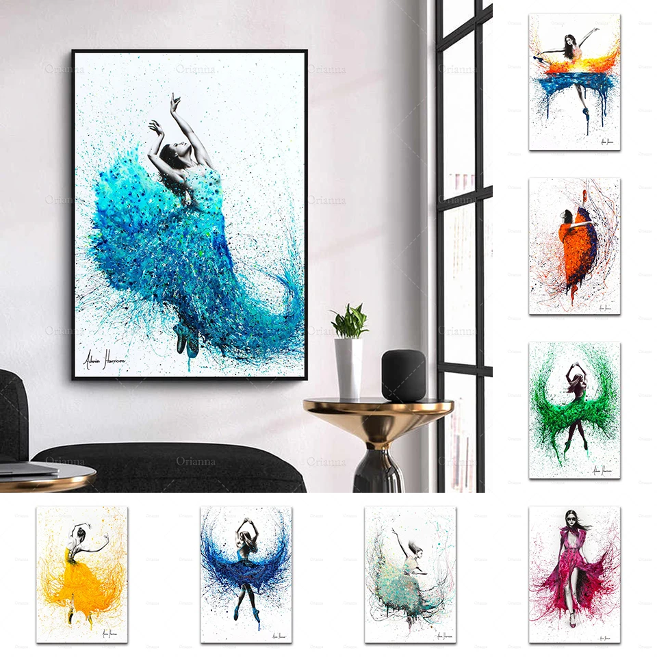 Nordic Watercolor Wall Art Canvas Painting The Dance Dreamer Posters And Prints Hd Modular Pictures Living Room Home Decoration
Nordic Watercolor Wall Art Canvas Painting The Dance Dreamer Posters And Prints Hd Modular Pictures Living Room Home Decoration