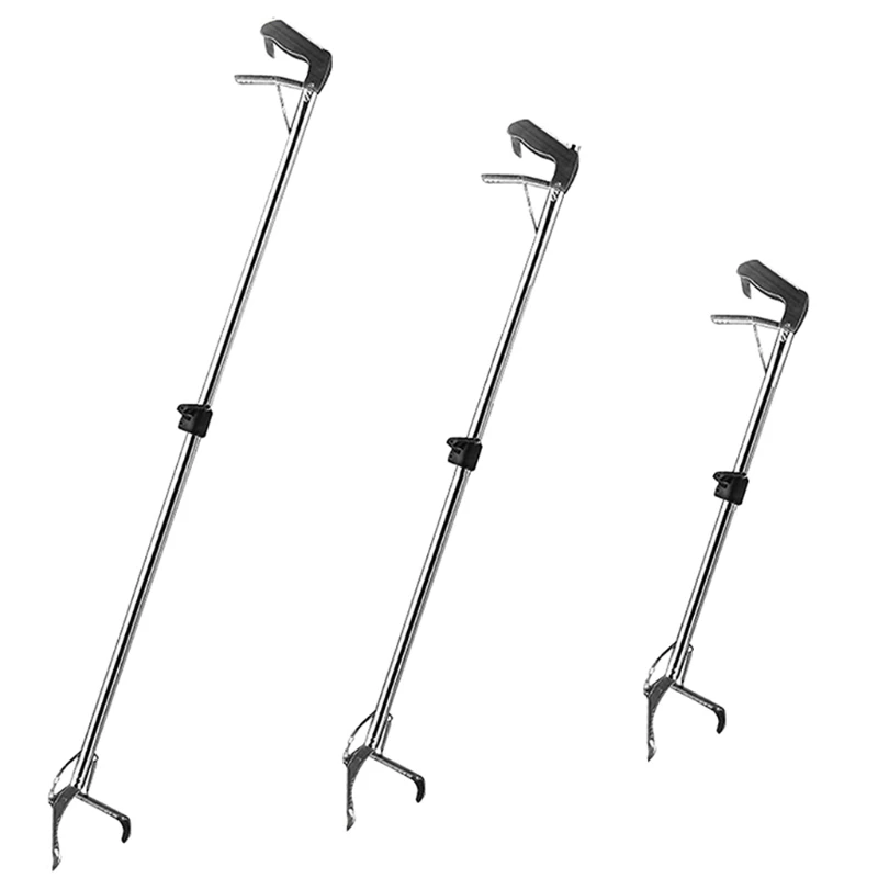 Professional Stainless Steel Snake Tong Reptile Grabber Rattle Snake Catcher Wide Jaw 3 Sizes Handling Tool with Lock
Professional Stainless Steel Snake Tong Reptile Grabber Rattle Snake Catcher Wide Jaw 3 Sizes Handling Tool with Lock