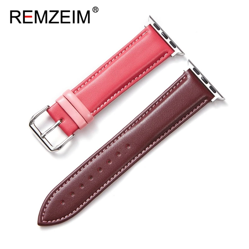 Calfskin Genuine Leather Watchband 38mm 40mm for iwatch 3 4 5 6 SE Soft Material Replace Wrist Strap 42mm 44mm for Apple Watch
Calfskin Genuine Leather Watchband 38mm 40mm for iwatch 3 4 5 6 SE Soft Material Replace Wrist Strap 42mm 44mm for Apple Watch