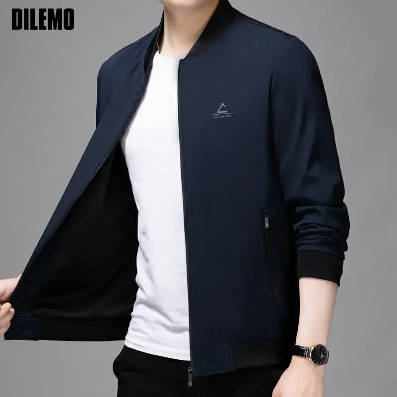 New Designer Brand Casual Fashion Baseball Collar Mens Jackets And Coats Simple Windbreaker Korean Top Quality Men Clothing
New Designer Brand Casual Fashion Baseball Collar Mens Jackets And Coats Simple Windbreaker Korean Top Quality Men Clothing