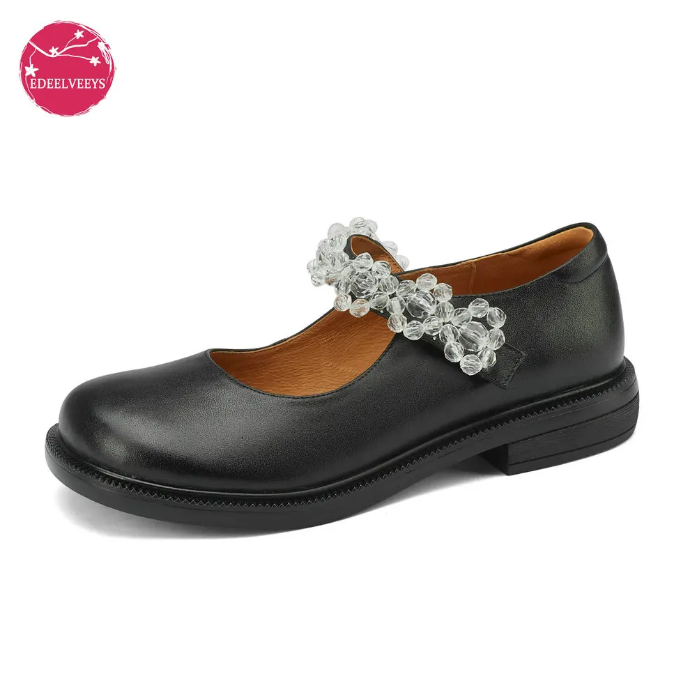Women Shoes Mary Janes Low Heels Lolita Real Genuine Leather Shoes Doll Head Hook Loop Pumps Sweet Vintage Fashion Cosplay Party
Women Shoes Mary Janes Low Heels Lolita Real Genuine Leather Shoes Doll Head Hook Loop Pumps Sweet Vintage Fashion Cosplay Party