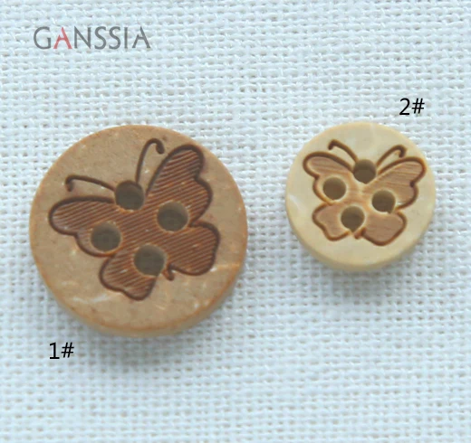 50pcs/lot Size:11&15mm Wooden Buttons Round Button Butterfly for DIY Handwork Garment Cloth Sewing Crafts(SS-2415)
50pcs/lot Size:11&15mm Wooden Buttons Round Button Butterfly for DIY Handwork Garment Cloth Sewing Crafts(SS-2415)