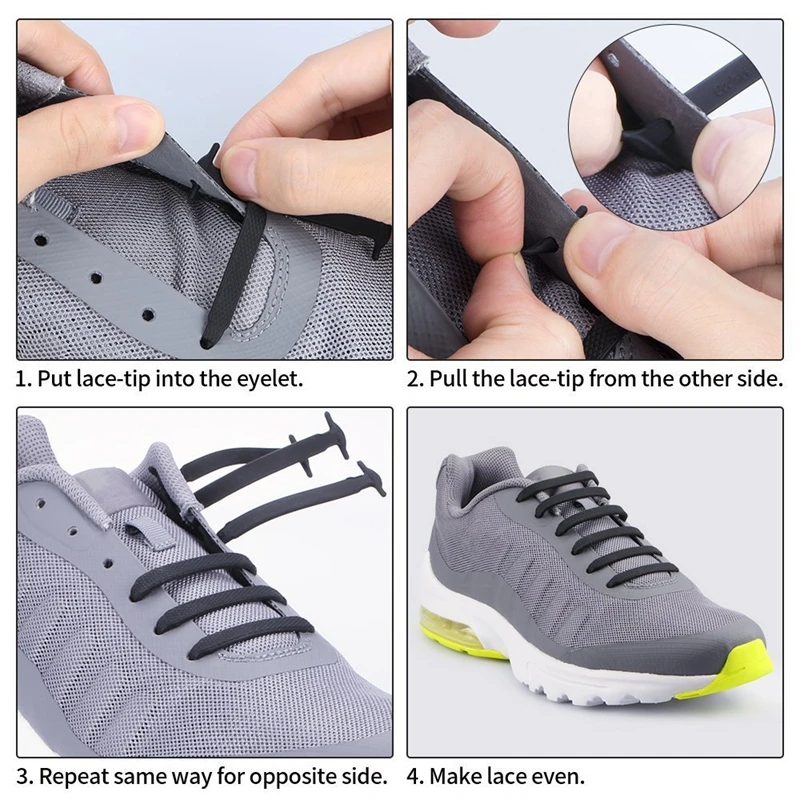 16 Pcs Elastic Shoelaces Silicone Shoe laces No Tie High Quality Kids Adult Rubber Shoe lace Outdoor Sneakers Quick Lazy laces
16 Pcs Elastic Shoelaces Silicone Shoe laces No Tie High Quality Kids Adult Rubber Shoe lace Outdoor Sneakers Quick Lazy laces