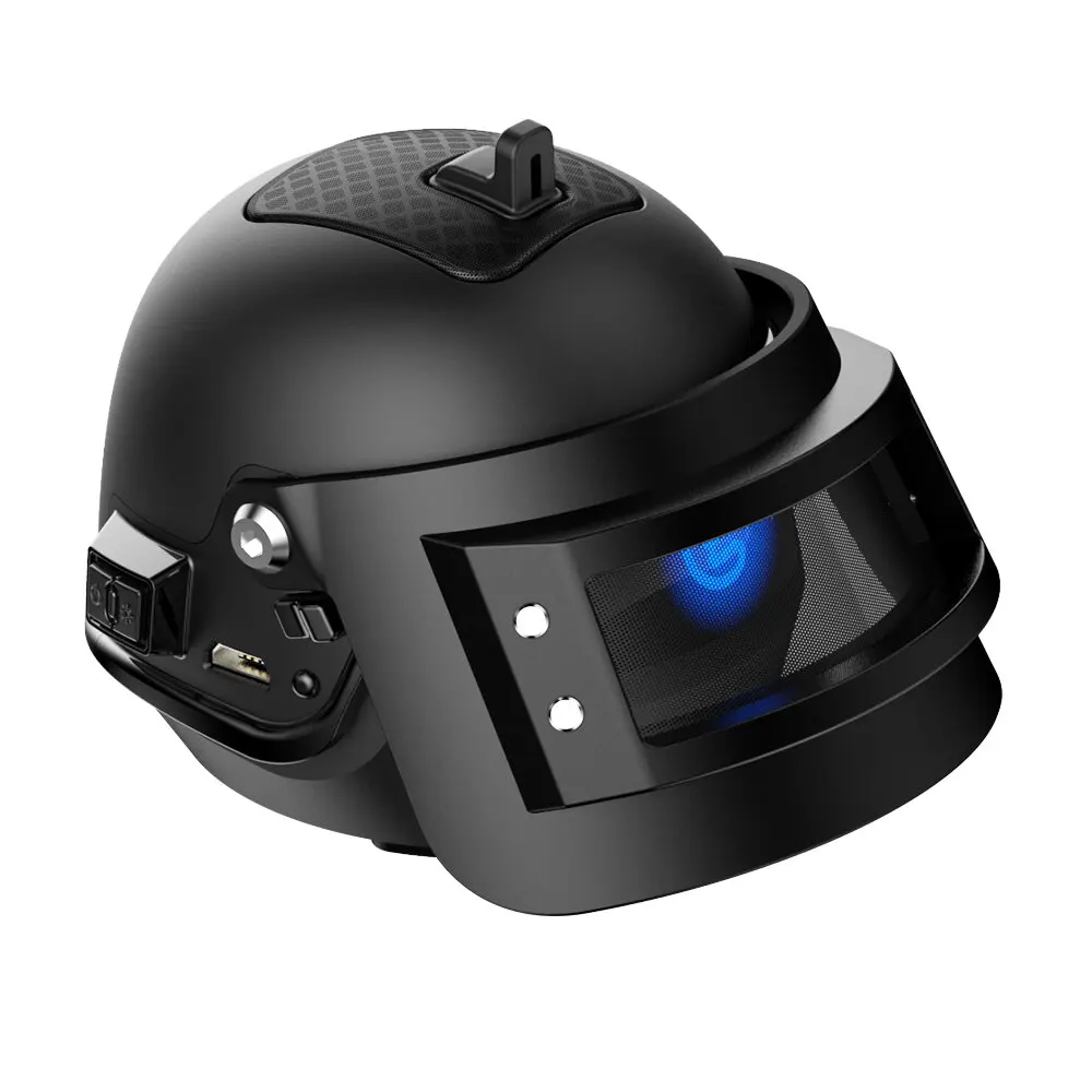 Portable Wireless Bluetooth 4.2 Rechargeable Breathing Light Helmet-shaped Speaker Support Long-lasting Battery Life
Portable Wireless Bluetooth 4.2 Rechargeable Breathing Light Helmet-shaped Speaker Support Long-lasting Battery Life